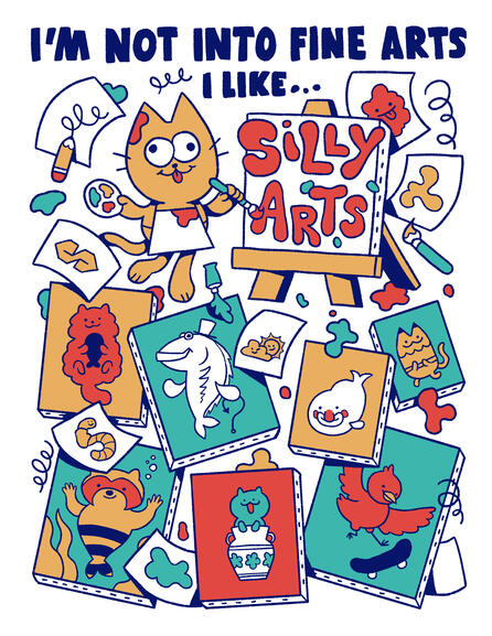 Silly Arts Poster